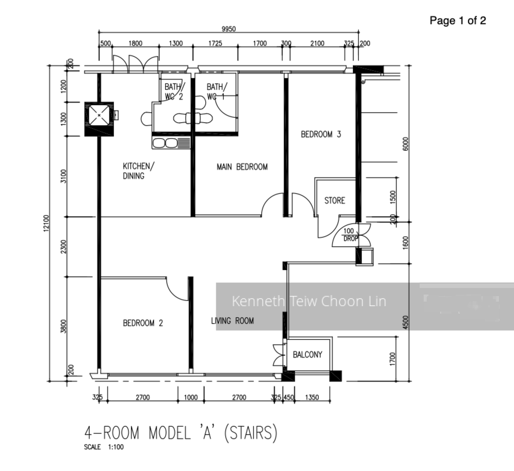 Blk 110 Pasir Ris Street 11 (Pasir Ris), HDB 4 Rooms #223209041
